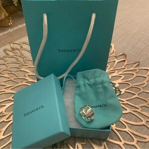 COPY - Return to Tiffany Heart Wide Band Ring 925 Sterling Silver Size 8 (Woman…
